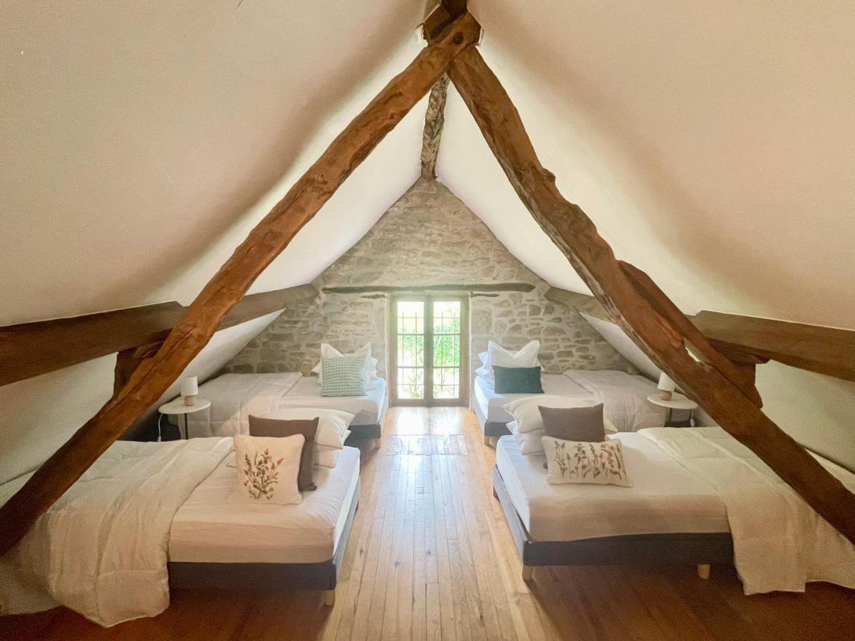 Domaine Du Bonheur En Pierre Avec Piscine, Proche Sarlat Villa Carlux Exteriör bild