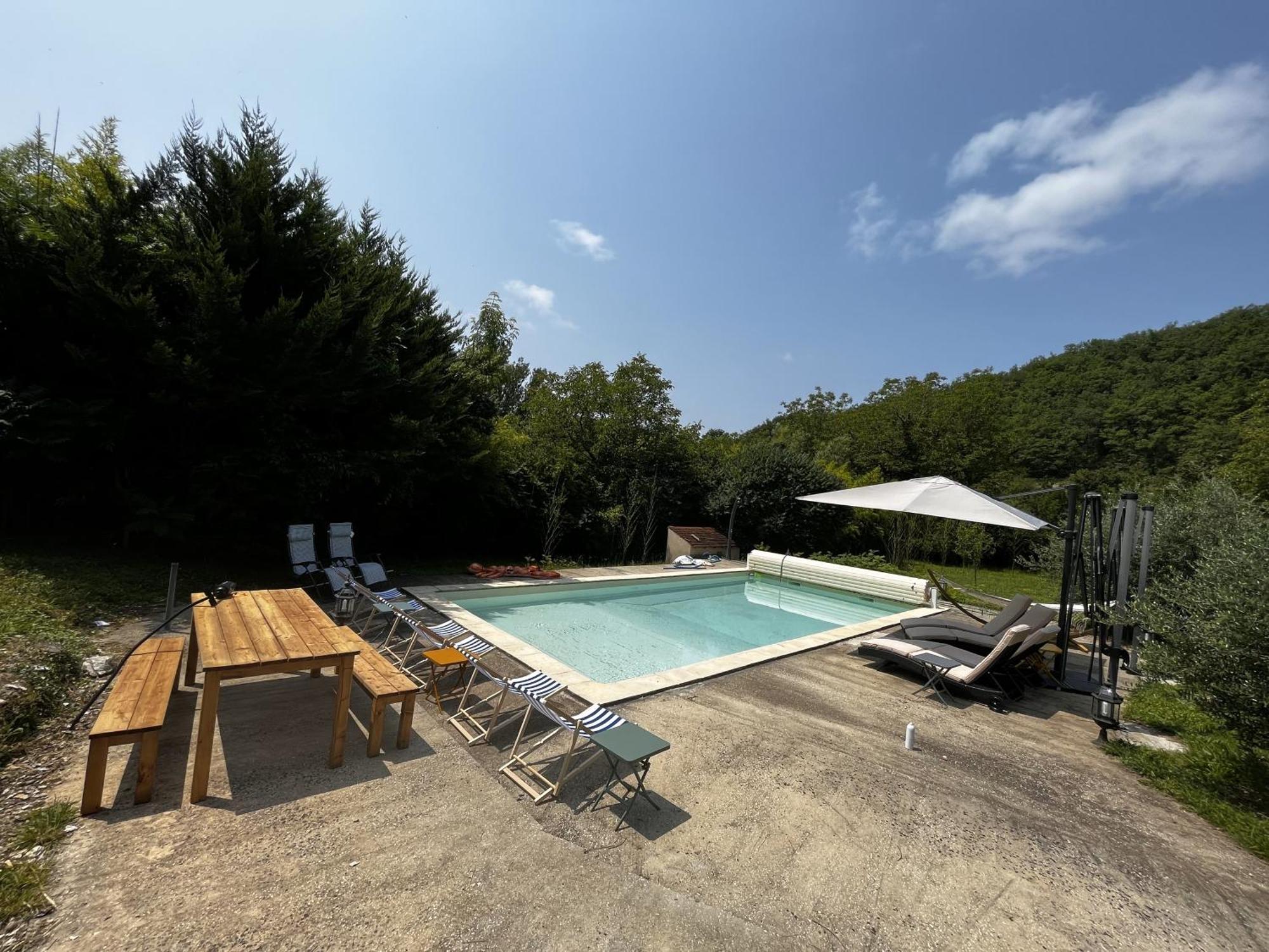 Domaine Du Bonheur En Pierre Avec Piscine, Proche Sarlat Villa Carlux Exteriör bild