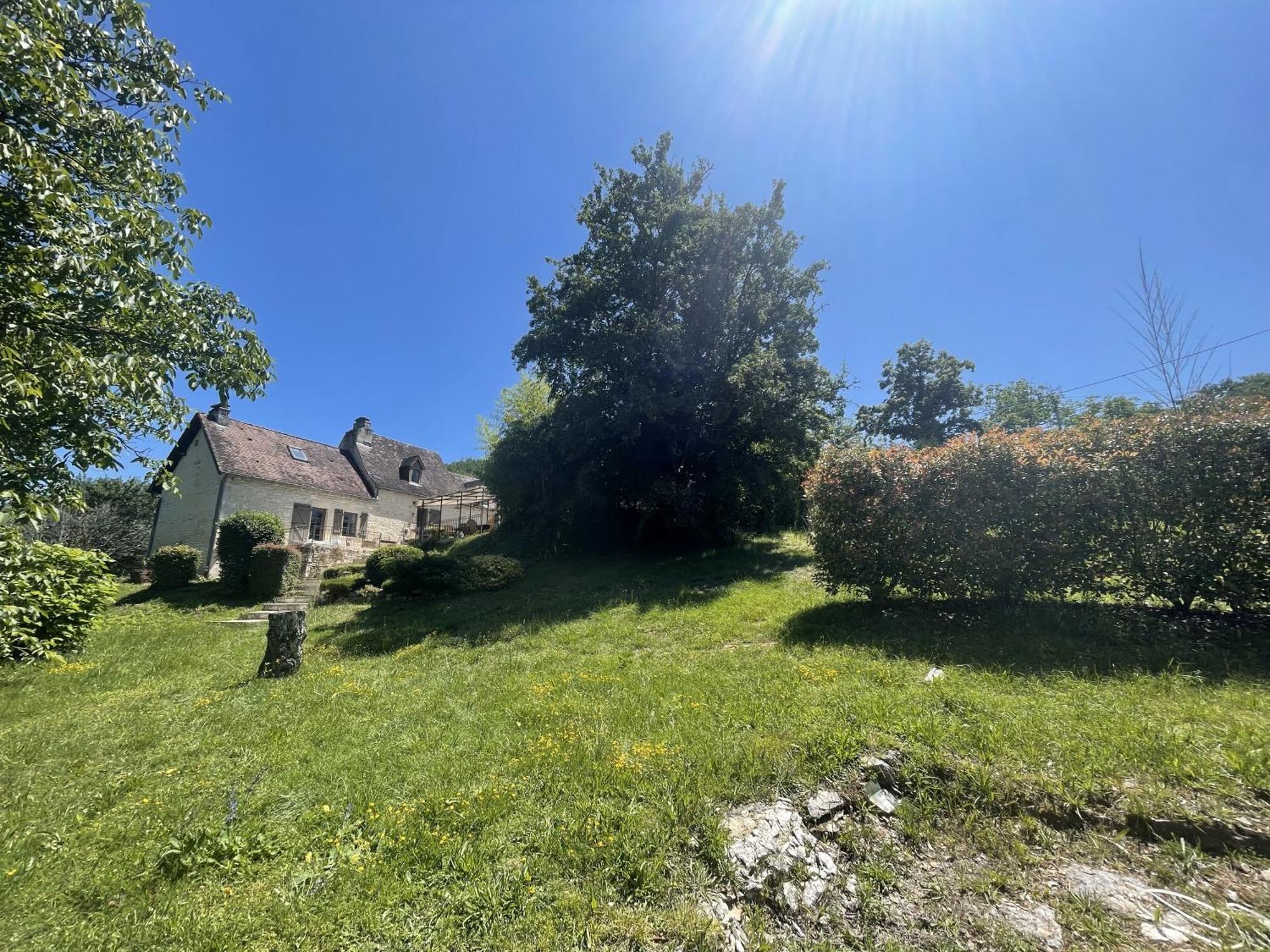 Domaine Du Bonheur En Pierre Avec Piscine, Proche Sarlat Villa Carlux Exteriör bild